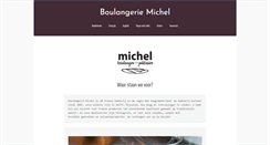 Desktop Screenshot of boulangeriemichel.com