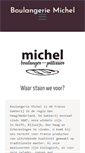 Mobile Screenshot of boulangeriemichel.com