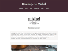 Tablet Screenshot of boulangeriemichel.com